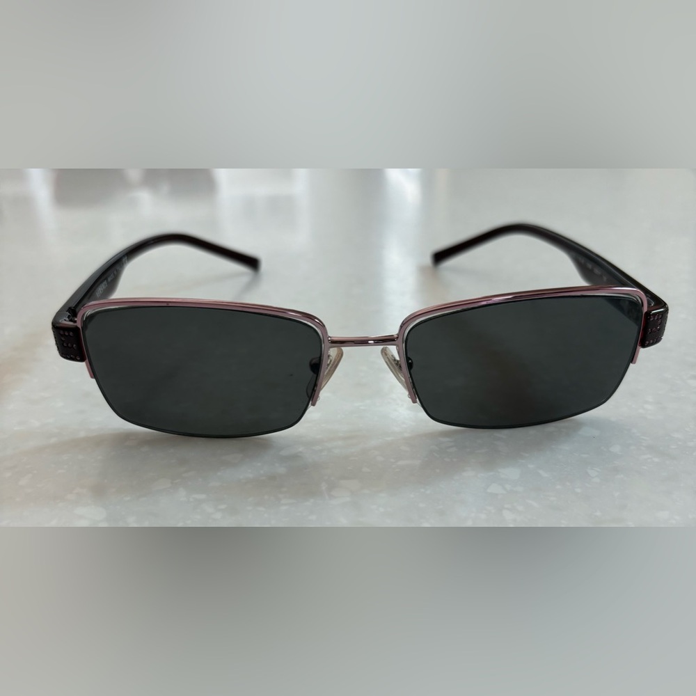 Women’s Versace designer Polarized Sunglasses pink gems classic luxury summer